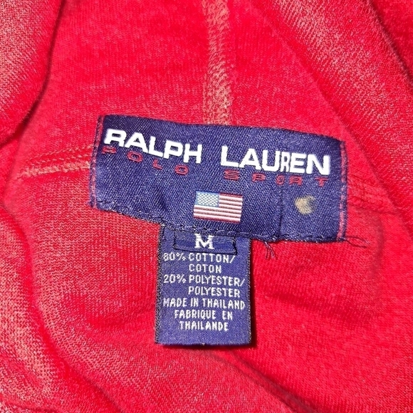 Ralph Lauren polo sport hoodie size Medium - Picture 5 of 5
